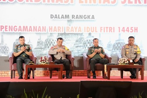 Polda Jateng dan Kodam IV Diponegoro Siapkan Pengamanan Lebaran 2024