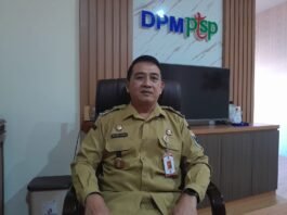 Kepala DPMPTSP Demak, Umar Surya Suksmana. (Foto : Sam)