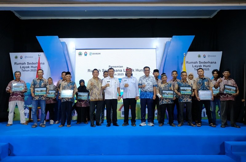Para penerima program Rumah Sederhana Layak Huni