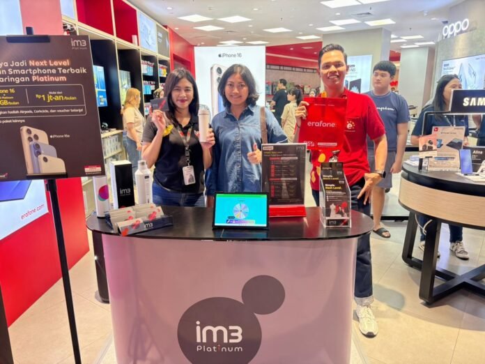 Platinum Week with iPhone 16. (Foto : Dok INDOSAT)