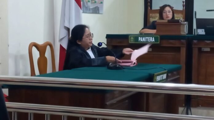 Jaksa Penuntut Umum (JPU) Saptanti. (Foto : Kamal)