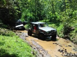 Jeguran Paseduluran Kendal Adventure Offroad (JPKAO). (Foto : Arif)