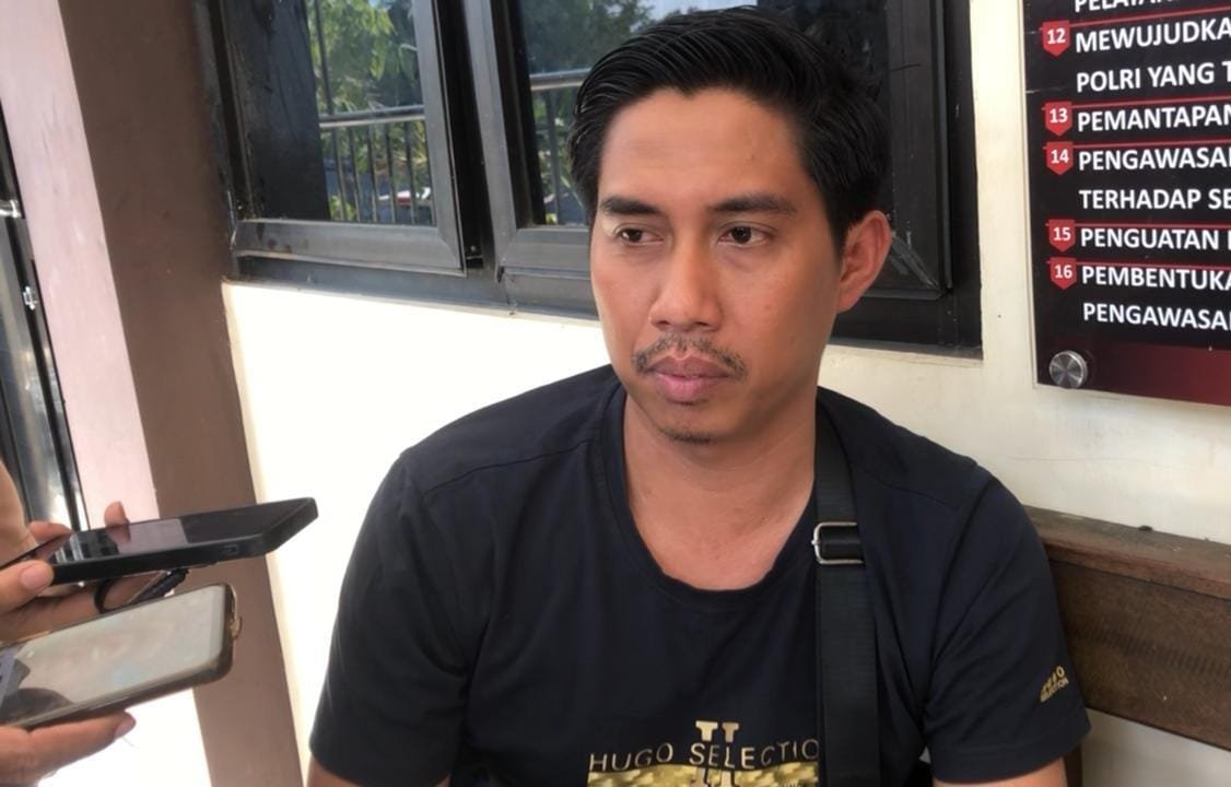 Perselingkuhan Suami korban perselingkuhan, Priyatno. (Foto : Sam)