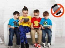 Dampak gadget pada anak. (Foto : Ist)
