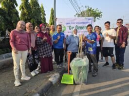 Jajaran manajemen BPJS Ketenagakerjaan Tegal. (Foto : Dok BPJS)