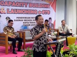 Sekretaris Daerah Kota Tegal drg. Agus Dwi Sulistyantono, M.M. (Foto : Dok Bank Jateng)