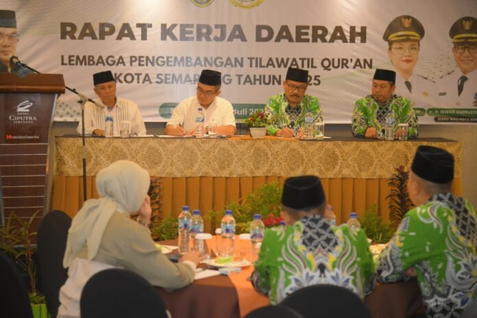 Lembaga Pengembangan Tilawatil Qur’an (LPTQ) Kota Semarang menggelar Rapat Kerja Daerah (Rakerda) tahun 2025 Sabtu (26/7/2025). (Foto : Dok Pemkot Semarang)