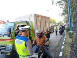 Penindakan Operasi Patuh Candi 2025. (Foto : Sam)