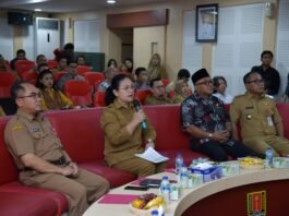 Wali Kota Semarang Agustina saat memberikan paparan. (Foto : Dok Pemkot Semarang)