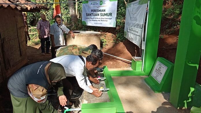 Titik sumur baru di Kabupaten Purworejo. (Foto : Dok IZI Jateng)