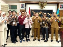 Sinergitas antara Bank Jateng dan Pemerintah Kabupaten Pati. (Foto : Dok Bank Jateng)