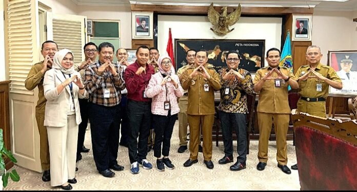 Sinergitas antara Bank Jateng dan Pemerintah Kabupaten Pati. (Foto : Dok Bank Jateng)