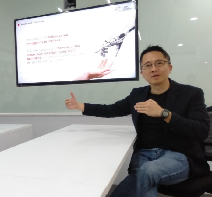 Vice President Director transcosmos Indonesia Ardi Sudarto. (Foto : Dok JN)