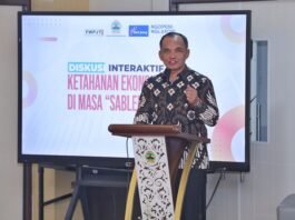 Ketua DPRD Jateng Sumanto saat FGD bertema “Ketahanan Ekonomi Jateng di Masa Sableng”