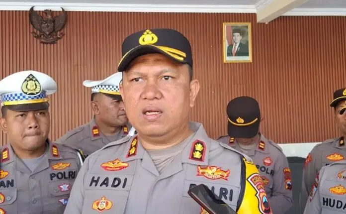 Kapolres Karanganyar, AKBP Hadi Kristanto.