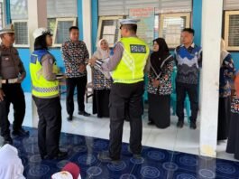 personel Polres Tegal Kota sosialisasi di sekolah