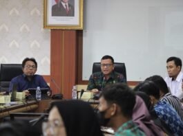 Asisten Administrasi Sekretaris Daerah Provinsi Jateng, Dhoni Widianto saat Rapat Koordinasi dan Fasilitasi Peningkatan SDM di Kompleks Kantor Gubernur Jateng
