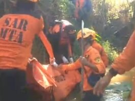 Tim gabungan evakuasi anak yang hilang telah tewas