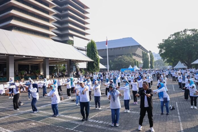 wakil gubernur senam