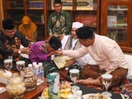 Wakil Gubernur Jateng Taj Yasin saat di pembukaan MQK