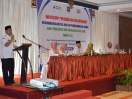 Disdikbud Kota Tegal ketika gelar workshop