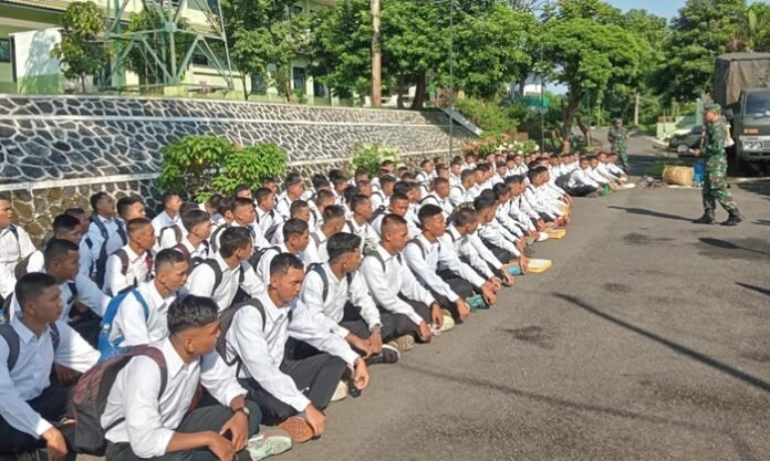 Calon prajurit TNI AD yang merupakan putra daerah Batang.