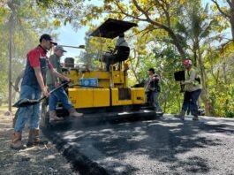 jalan rusak diperbaiki di Wonogiri