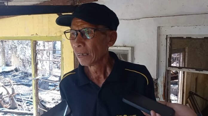 kakak korban kebakaran