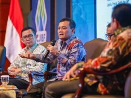 Gubernur Jateng Ahmad Luthfi ketika di acara CJIBF 2025 di Jakarta