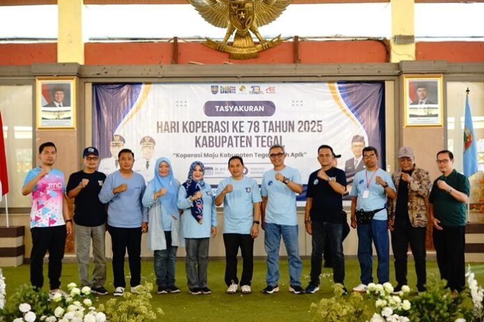 Pemkab Tegal ketika peringati Hari Koperasi