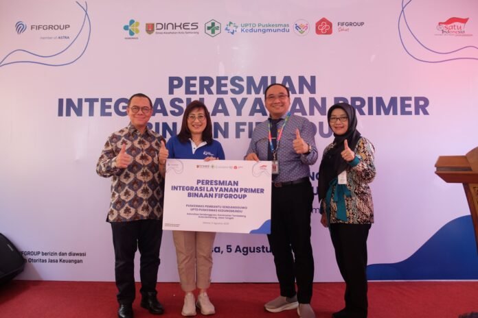 Peresmian program Integrasi Layanan Primer (ILP) Binaan FIFGROUP di Puskesmas Pembantu Sendangguwo, Semarang, Selasa (05/08/2025). (Foto : Dokumen)