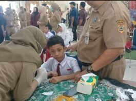Kesehatan Gratis (CKG) di SLB Negeri Semarang. (Foto : Dok Pemkot Semarang)