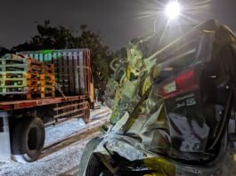 Kecelakaan beruntun di Ruas Tol ABC Dalam Kota Semarang KM 432 C, Jumat (07/08/2025). (Foto : Dokumen)