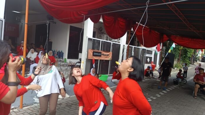 Lomba 17 Agustus di Kelurahan Gedawang Semarang