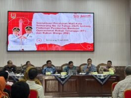 Sosialisasi Peraturan Wali Kota Semarang No. 32 Tahun 2025. (Foto : Dok Bank Jateng)
