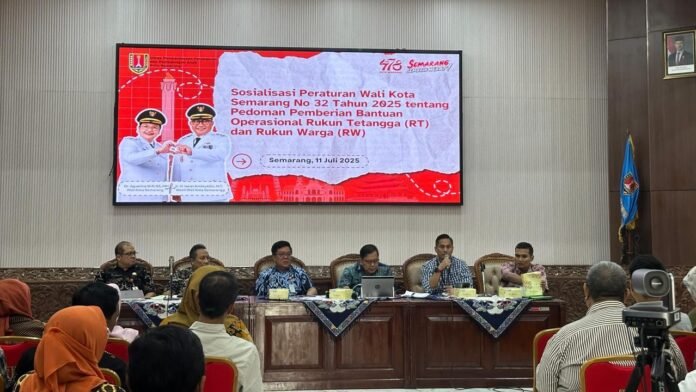 Sosialisasi Peraturan Wali Kota Semarang No. 32 Tahun 2025. (Foto : Dok Bank Jateng)