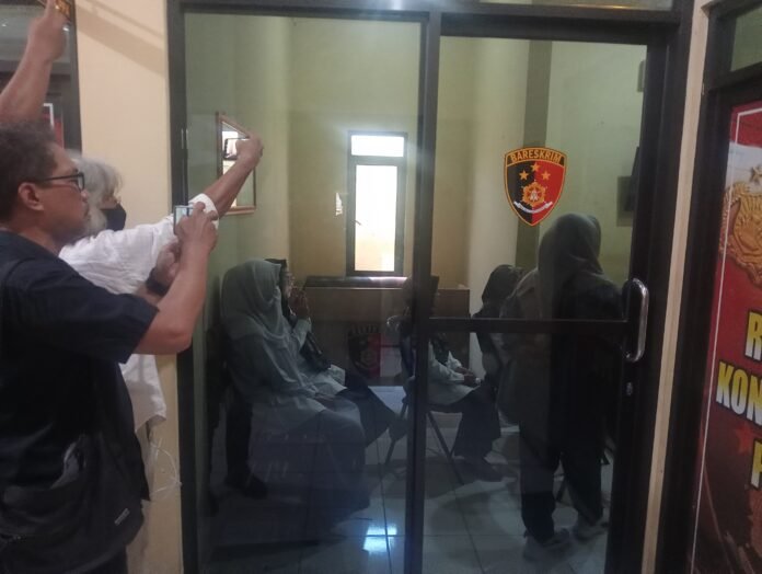 Ruang unit PPA Polres Tegal Kota. (Foto : Wahid)