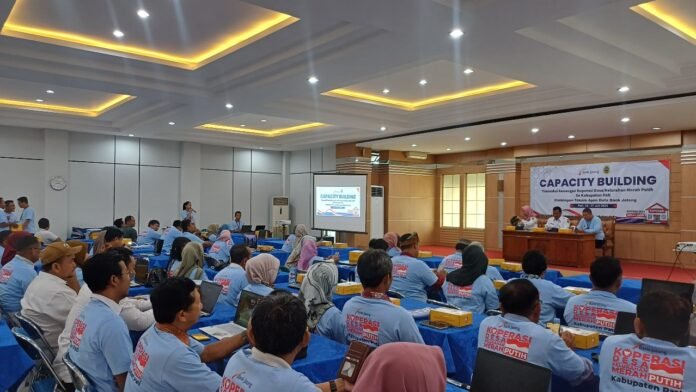 Capacity Building dalam rangka transaksi keuangan Koperasi Desa/Kelurahan Merah Putih se - Kabupaten Pati. (Foto : Dok Bank Jateng)