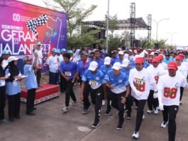Lomba Gerak Jalan Tingkat Kabupaten Brebes. (Foto : Dokumen)
