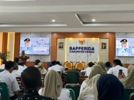 Rakor TKPK Kabupaten Demak. (Foto : Sam)