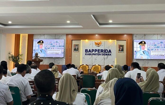 Rakor TKPK Kabupaten Demak. (Foto : Sam)