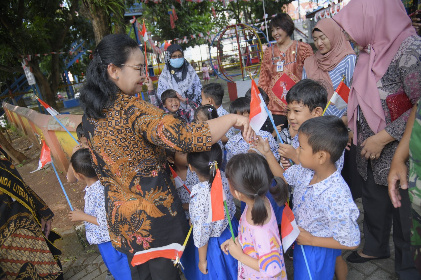 Agustina Roadshow Bunda Literasi resmi dimulai pada Kamis (28/8/2025). (Foto : Dok Pemkot Semarang)