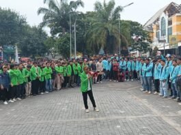 Aksi damai mahasiswa, Sabtu (30/8/2025). (Foto : Istimewa)
