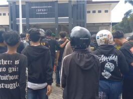 Demo di Kabupaten Brebes. (Foto : Dokumen)