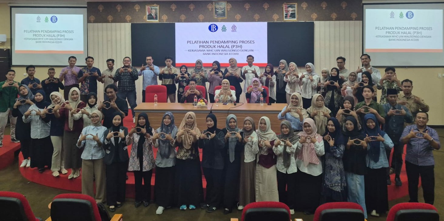 Walisongo Halal Center Pelatihan Pendamping Proses Produk Halal dan Penyelia Halal acara ini berlangsung pada tanggal 6 hingga 7 Agustus 2025. (Foto : Dok UIN Walisongo Semarang)