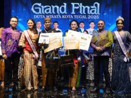 Bebyta dan Fitranda terpilih Sinok Sitong Kota Tegal 2025.