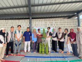 GIAT 12 melaksanakan program peduli lingkungan dengan menanam ratusan bibit mangrove di Green Mangrove Foundation