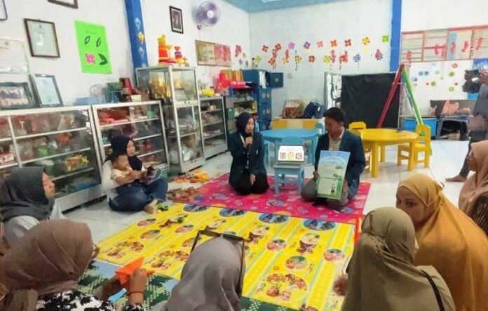 KKN UNDIP sosialisasi pencegahan stunting di PAUD Citra Bangsa, RW VII Kelurahan Mijen