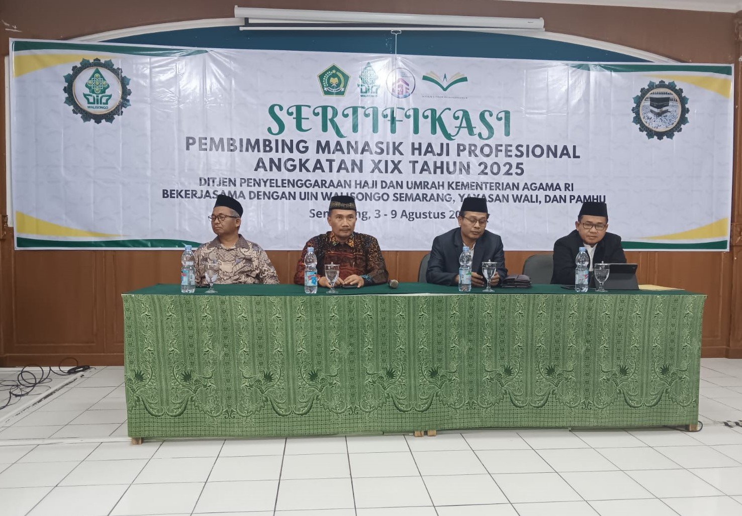 Manasik Haji UIN Walisongo Semarang menyelenggarakan Sertifikasi Pembimbing Manasik Haji. (Foto : Dok UIN Walisongo)