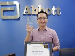 Kepala Urusan Medis untuk bisnis nutrisi Abbott Indonesia Dr. Prawira Winata. (Foto : Arif)